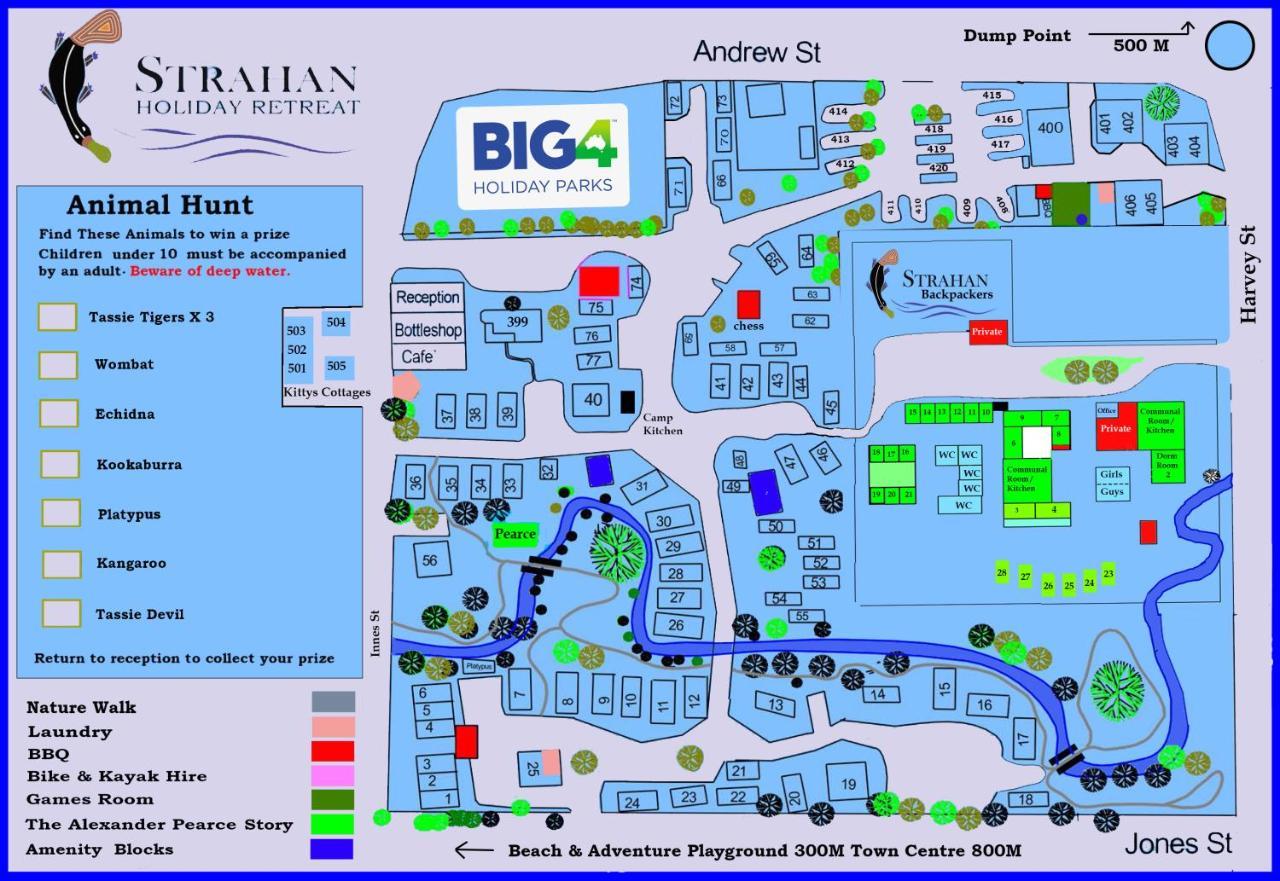 Big4 Strahan Holiday Retreat Luaran gambar